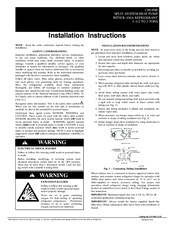 Carrier CH14NB Installation Instructions Manual