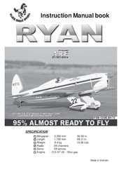 Black Horse Model RYAN BH 72 Instruction Manual