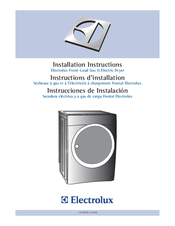 Electrolux EIMED55I MB Installation Instructions Manual