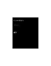 Clarion BT1 Owner's Manual