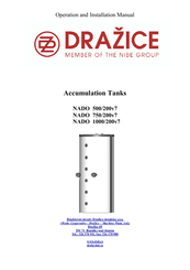 Drazice NADO 1000/200v7 Operation And Installation Manual