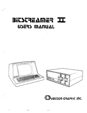 Vector Graphic Bitstreamer II User Manual