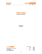 lohuis networks LOHU 2425LX User Manual