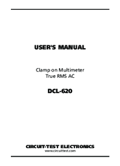 Circuit-test DCL-620 User Manual