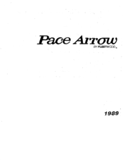 Fleetwood Pace Arrow 1989 Manual