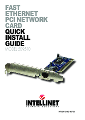 Intellinet 509510 Quick Install Manual