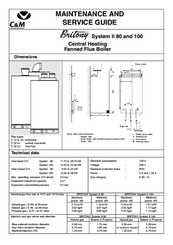 C&M BRITONY System II 100 Maintenance And Service Manual