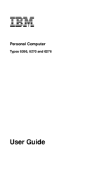IBM NetVista 6270 User Manual
