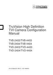 Interlogix TVD-2403 Configuration Manual