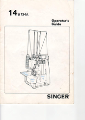 Singer 14U134 Operator's Manual