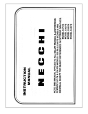 Necchi 536 FB Instruction Manual