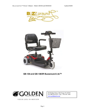 Golden GB-106XR Buzzaround Lite Owner's Manual