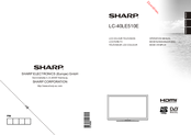 Sharp LC-40LE510E Operation Manual