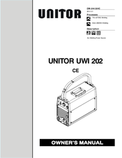 Unitor UWI 202 Owner's Manual