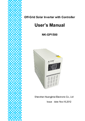 SUVPR NK-GP1500 User Manual