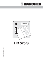 Kärcher HD 525 S Operation Manual