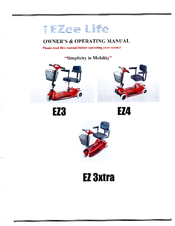 EZee Life EZ3 Owner's Operating Manual