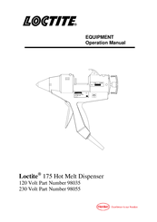 Loctite 175 Operation Manual