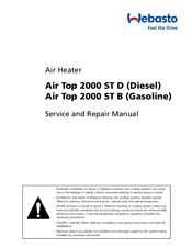 Webasto Air Top 2000 ST D Service And Repair Manual