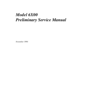 EUROCOM 6X00 Service Manual