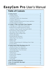Jasco EasyCam Pro User Manual