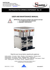 Santos 34 User And Maintenance Manual
