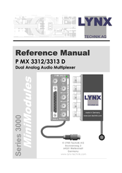 Lynx P MX 3313 D Reference Manual
