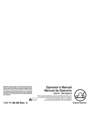 Husqvarna 961330018 Operator's Manual