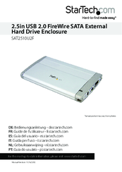 StarTech.com SAT2510U2F Instruction Manual