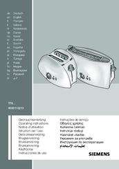 Siemens TT6 series Operating Instructions Manual
