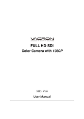 Vacron FULL HD-SDI User Manual