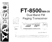 Yaesu FT-8500/mh-39 Manual