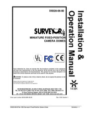 Vicon Surveyor 4 Installation & Operation Manual