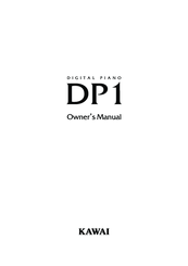 kawai DP1 Owner's Manual