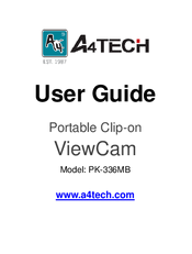 A4Tech ViewCam PK-336MB User Manual