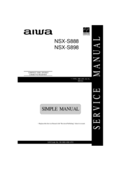 Aiwa NSX-S888 Service Manual