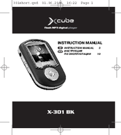 XCube X-301 BK Instruction Manual