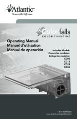 Atlantic ColorFalls CC06 Operating Manual