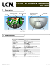 LCN 8310-854 User Manual