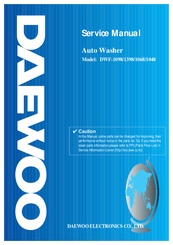 Daewoo DWF-1398 Service Manual