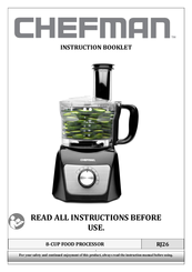 Chefman RJ26 Instruction Booklet
