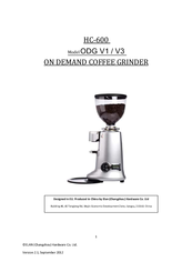 Elan Hardware Co HC-600 Operating Manual