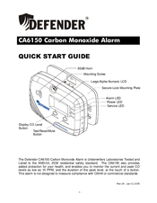 Defender CA6150 Quick Start Manual