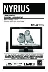 Nyrius NY-LED1980N User Manual