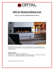 Optal 4 Glass Island Installation & Operation Manual