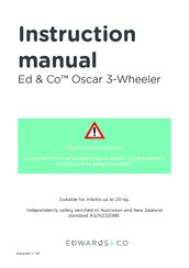 Edwards & Co Oscar 3-Wheeler Instruction Manual
