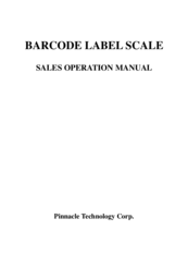Pinnacle Technology LS2NX Operation Manual