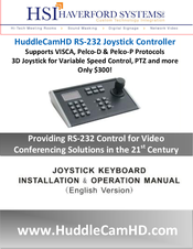 HuddleCamHD RS-232 User Manual