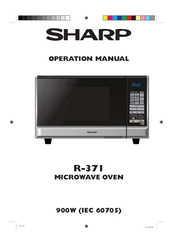 Sharp R-371 Operation Manual