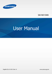 Samsung SM-N915W8 User Manual